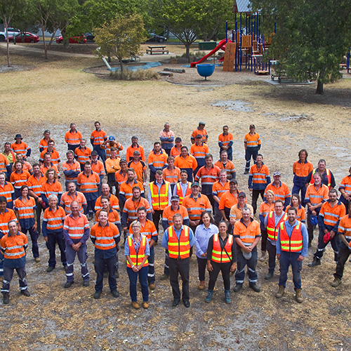 Bayside contract re-win grid photo Bayside contract re-win grid photo