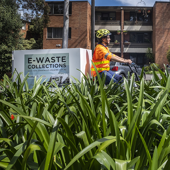 Citywide Melbourne eWaste Collection Booking Trial grid