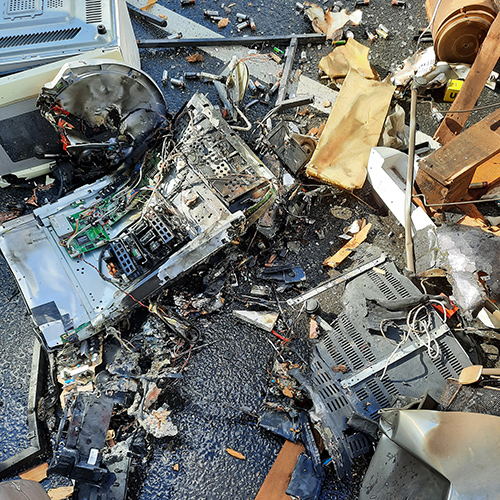 On-demand e-waste collection reduce risk of hotloads grid On-demand e-waste collection reduce risk of hotloads grid